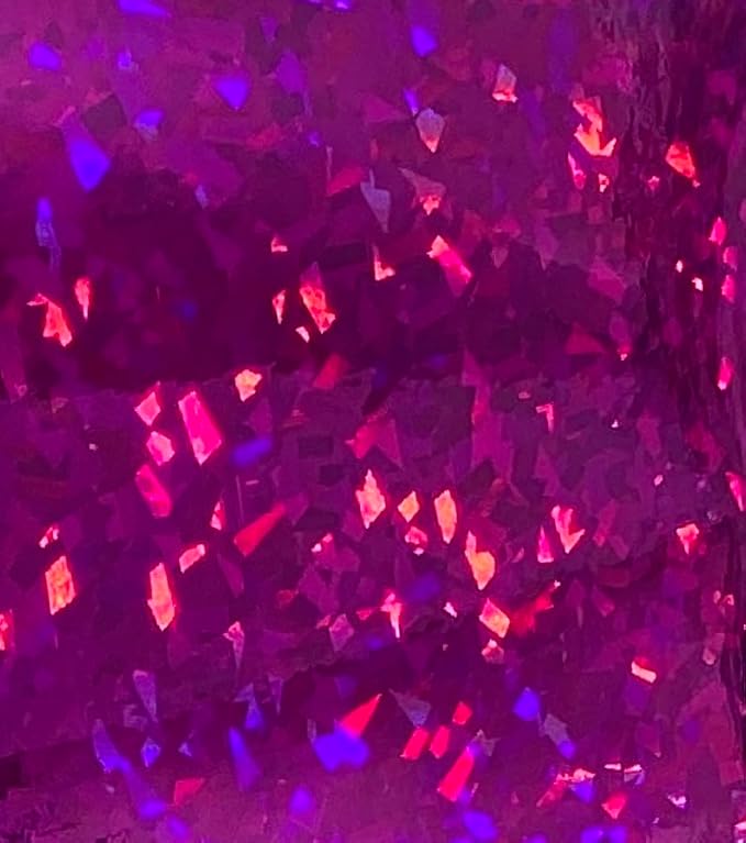 Holographic Crystal Sign Vinyl, HOLOCRYSTAL self-Adhesive Plastic - Image 3