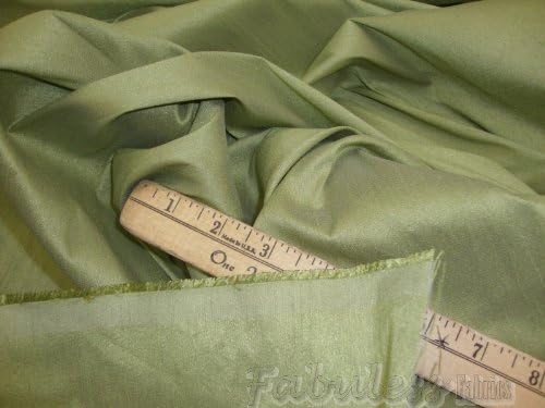 Valentina Textile INC Sage Shantung Dupioni Faux Silk Fabric Per Yard - Image 2