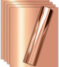Rose Gold Foil HTV Heat Transfer Vinyl by TvinylWarehouse