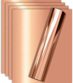 Rose Gold Foil HTV Heat Transfer Vinyl by TvinylWarehouse