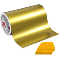 ORACAL 651 Permanent Glossy Metallic Gold Adhesive Vinyl by Orafol