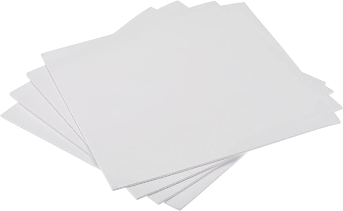 uxcell White EVA Foam Sheets 10 x 10 Inch 3mm Thickness by uxcell
