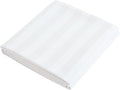 Flat Sheet Only TwinXL Size, 400 TC 100% Egyptian Cotton Flat Sheet Striped by ShunjieHome