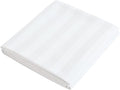 Flat Sheet Only Queen Size, 400 TC 100% Egyptian Cotton Striped Flat Sheet by ShunjieHome