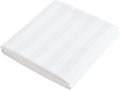 Flat Sheet Only Cal King Size, 400 TC 100% Egyptian Cotton Flat Sheet Striped by ShunjieHome