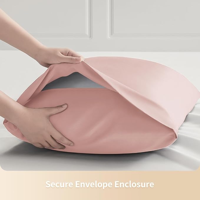 King Pillowcases, Cooling Viscose from Bamboo Pillow Covers - Image 6