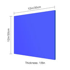 12x12 Inches Blue Mirror Acrylic Sheet – 2 Pcs Reflective Acrylic Panel - Image 6
