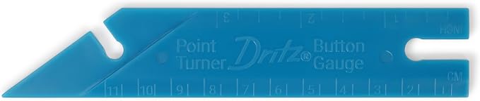 Dritz 5-1/2" Button Gauge & Point Turner, 7.75 x 2.88 x 0.5 - Image 4