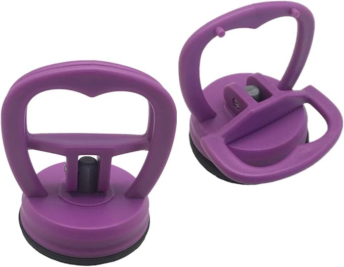 2 Pcs Heavy Duty Suction Cups Ruler Handle by Fbshicung
