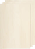MECCANIXITY 3pcs Basswood Sheets 8 x 11.7 x 5/32 Inch Unfinished Wood Boards by MECCANIXITY