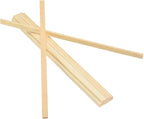 MECCANIXITY 10Pcs Wood Strips Slats, 3/16" x 3/8" x 12" Thin Wood Sticks Flat by MECCANIXITY
