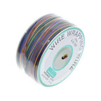 PCB Solder PVC Coated Tin Plated Copper Wire Wrapping Wire 250M 30AWG by Wvapzwr