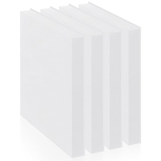 4 Pcs 1" Thick Foam Padding Sheet by Unknown