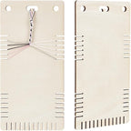 FINGERINSPIRE 2 Pcs Friendship Bracelet Making Kit 9.4x4.7 inch Hole 10mm by FINGERINSPIRE