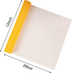 guangyintong Yellow Puff Heat Transfer Vinyl HTV Rolls - Image 3