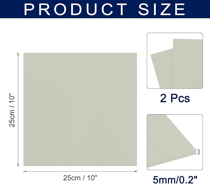 MECCANIXITY Foam Sheets Crafts 10x10 Inch 5mm EVA Craft Foam Paper Foam Sheets - Image 2