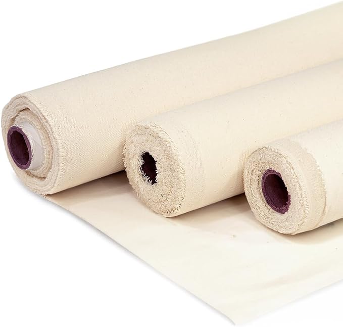 Barcelonetta | Canvas Fabric | Cotton Duck | Lightweight | Natural 4oz | 60'' by Barcelonetta