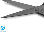 LIVINGO 8.5” Premium Heavy Duty Scissors, Forged Stainless Steel Titanium - Image 2