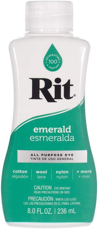 Rit Dye – 8 Oz. Liquid Fabric Dye by CraftCounty