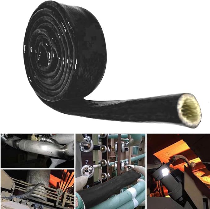 Fuel Line Heat Shield Insulation Heat Shielded Fire Thermo Armor Fire Sleeve - Image 3