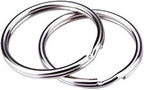 KINGFOREST 100-Pack Split Key Rings - Image 5