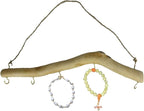 15 inch Natural Driftwood Decorative Branches Wall Hanging Jewelry Organizers - Image 3