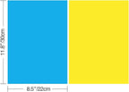 Outus 104 Pcs Colored Cellophane Sheets Cellophane Wrapping Paper - Image 4