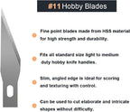 Headley Tools Craft Knife Hobby Knife Self Healing Craft Mat and 60 PCS Spare - Image 5