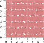 Valentine Patchwork Fabric Panel 100x155 cm – 100% Cotton Satin, 6 Coordinated - Image 5