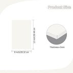 2 Pack 8'' x 12'' Opaque White Acrylic Sheet, 3mm Thick Acrylic Plexiglass - Image 2