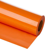 guangyintong Heat Transfer Vinyl Orange HTV Rolls, Matte Surface PVC Material by guangyintong