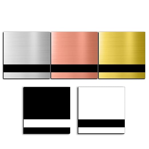 Laser Engraving Double Color ABS Plastic Sheet, Two-Tone Laserable Engraving by Bocolon
