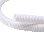 Alex Tech 25ft - 1/4 inch Split Wire Loom Tubing - White by AlexTech