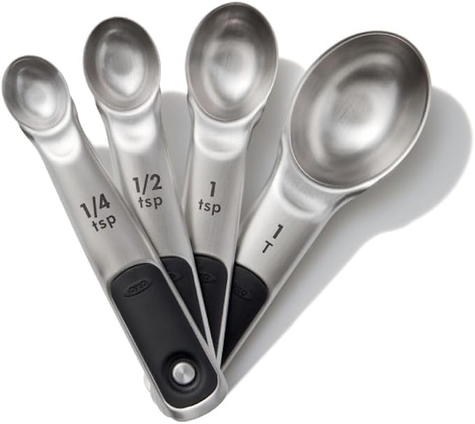 OXO Good Grips 4 Piece Stainless Steel Measuring Spoons by Unknown