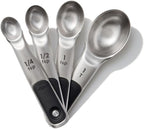OXO Good Grips 4 Piece Stainless Steel Measuring Spoons by Unknown