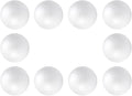 Crafjie 10Pack 2.36Inch Craft Foam Balls White Smooth Polystyrene Foam Ball by Crafjie