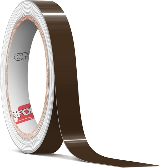 ORACAL 651 Gloss Brown Permanent Vinyl Tape Roll – Premium Adhesive Film by Orafol