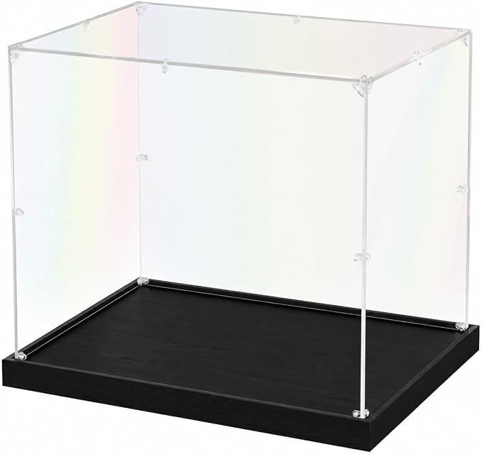 JUJOMAT Acrylic Display Case for Lego Super Mario The Mighty Bowser 71411 Clear by JUJOMAT