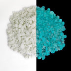 1.3 LB Blue Glow in the Dark Crushed Sand Broken Glass Pieces - Image 7