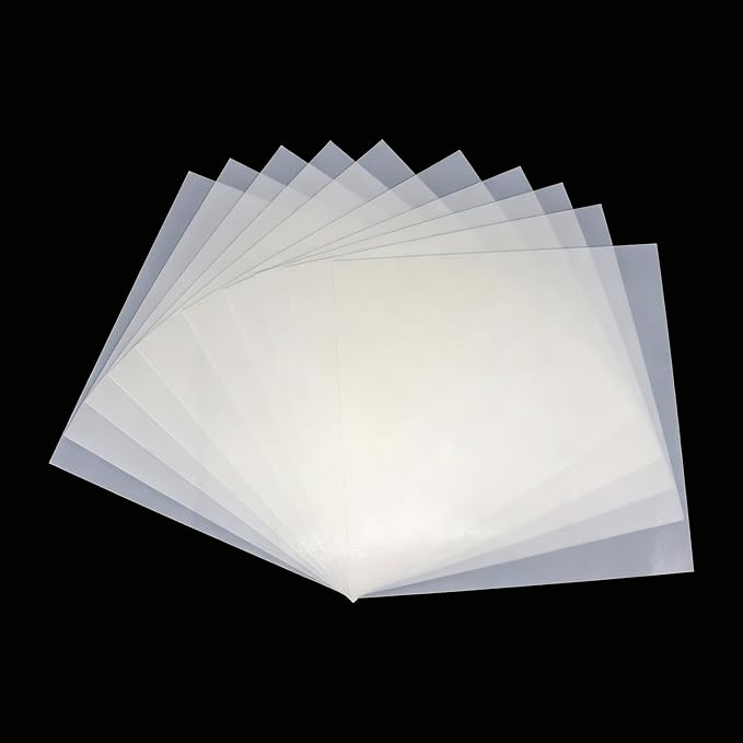 10 Pcs 10 Mil Blank Mylar Stencil Sheets, 12 x 12 Inches Templates Material by Unknown