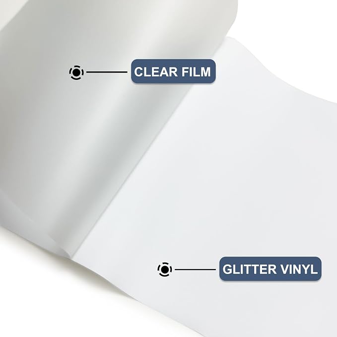 White Heat Transfer Vinyl HTV Roll Matte PU 12" x 20 ft. | Easy to Cut - Image 4