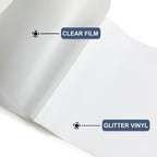 White Heat Transfer Vinyl HTV Roll Matte PU 12" x 20 ft. | Easy to Cut - Image 4