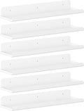 Lifewit Floating Shelves for Wall, Acrylic Display Shelf Wall Mounted for Figure by Lifewit