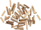 20 Pcs Natural Driftwood Pieces Branch Slices Craft Sticks Beach Decor by Unknown