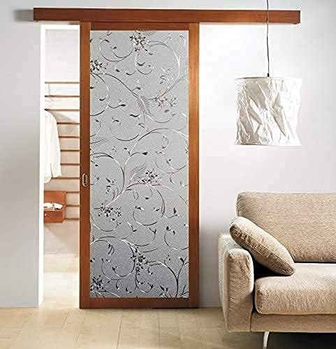 Niviy Flower Window Clings Static Cling Non-Adhesive Window Film Frosted Glass - Image 8