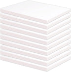 High Density XPS Foam Board, 10 Pack, 11.7x7.8x0.4in | Polystyrene Craft Foam by GVERELD