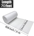 12"x 70' Foam Wrap Rolls for Moving Packing Foam Roll Packing Materials - Image 2