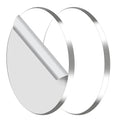 2pcs Clear Round Sheet Acrylic Circle Cake Disk Acrylic Sheets 7 in | Table Top by Senbota