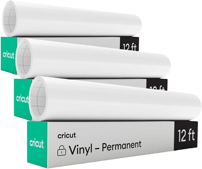 Cricut Premium Permanent Vinyl, 12ft by Cricut