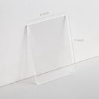 UNIQOOO 20 Pack Clear Blank Acrylic Sign - Image 6